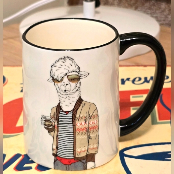 Signature large cup mug 17.5 oz cool lama new - Picture 1 of 4